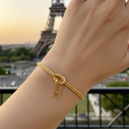 Pulseira Inicial "Knot"