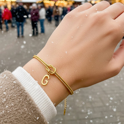 Pulseira Inicial "Knot"