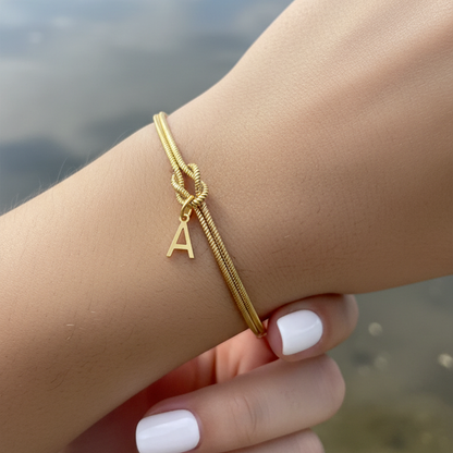 Pulseira Inicial "Knot"