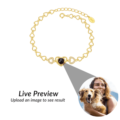 Pulseira de Projeção "Infinite Love"