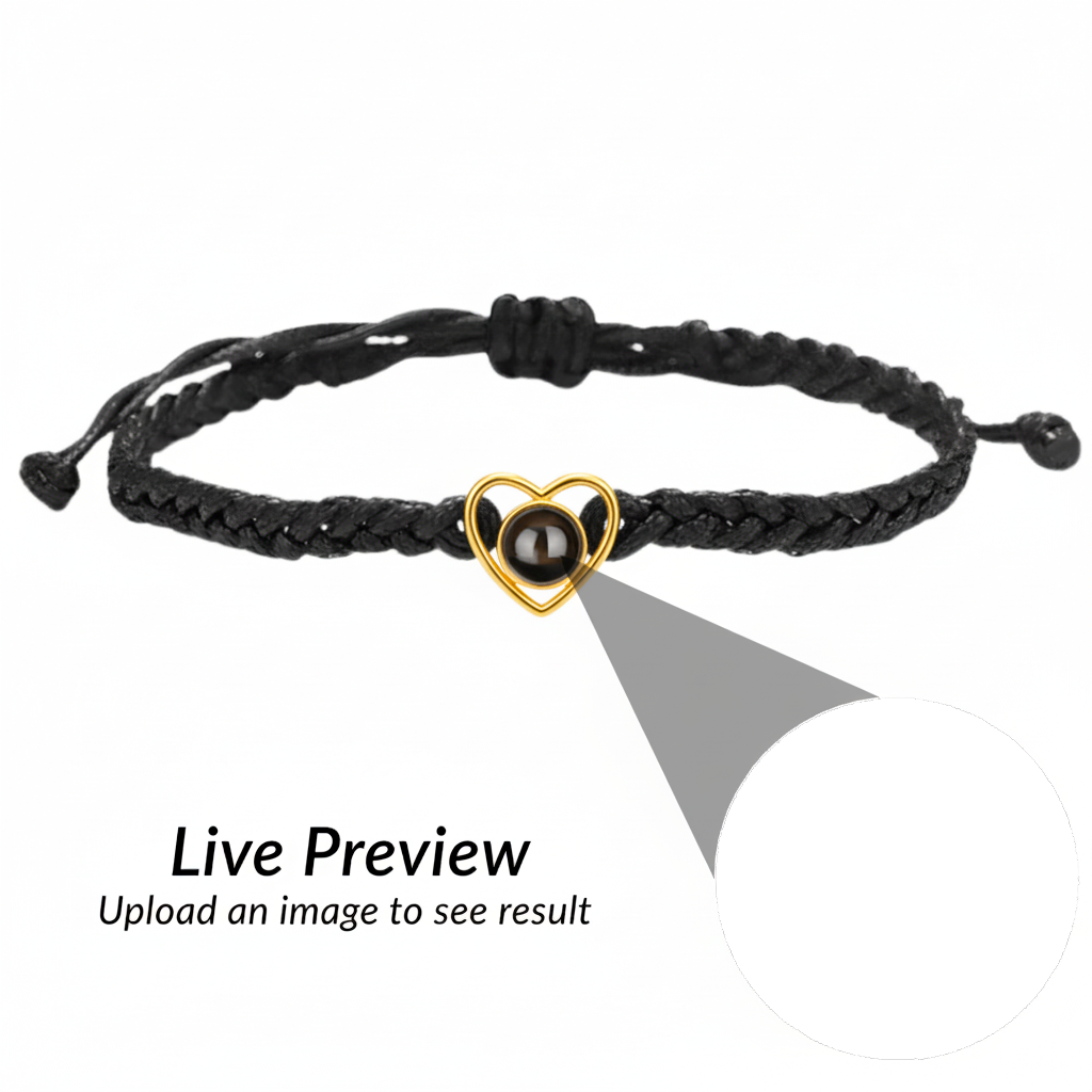 Pulseira de Projeção "My Heart"