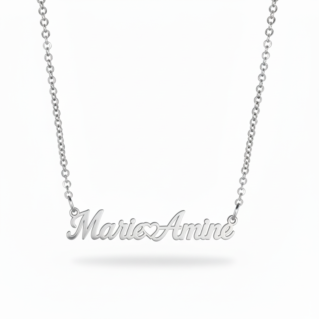 Colar com Nome "Infinity Bond"