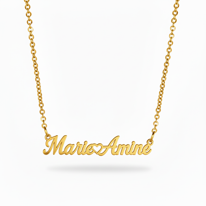 Colar com Nome "Infinity Bond"