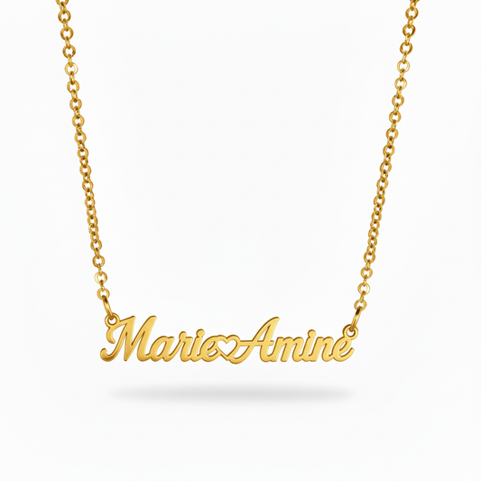 Colar com Nome "Infinity Bond"