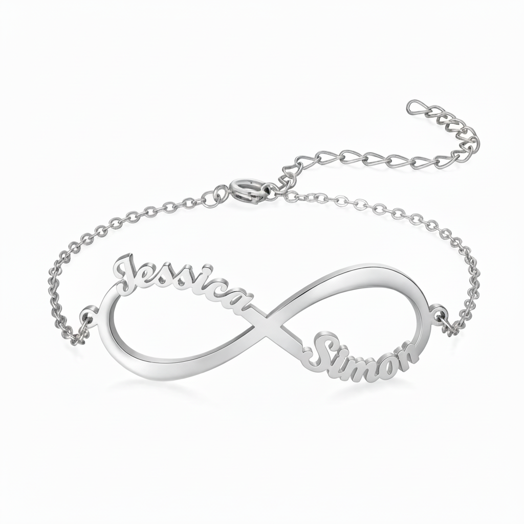 Pulseira Nome "Eternal Bond"