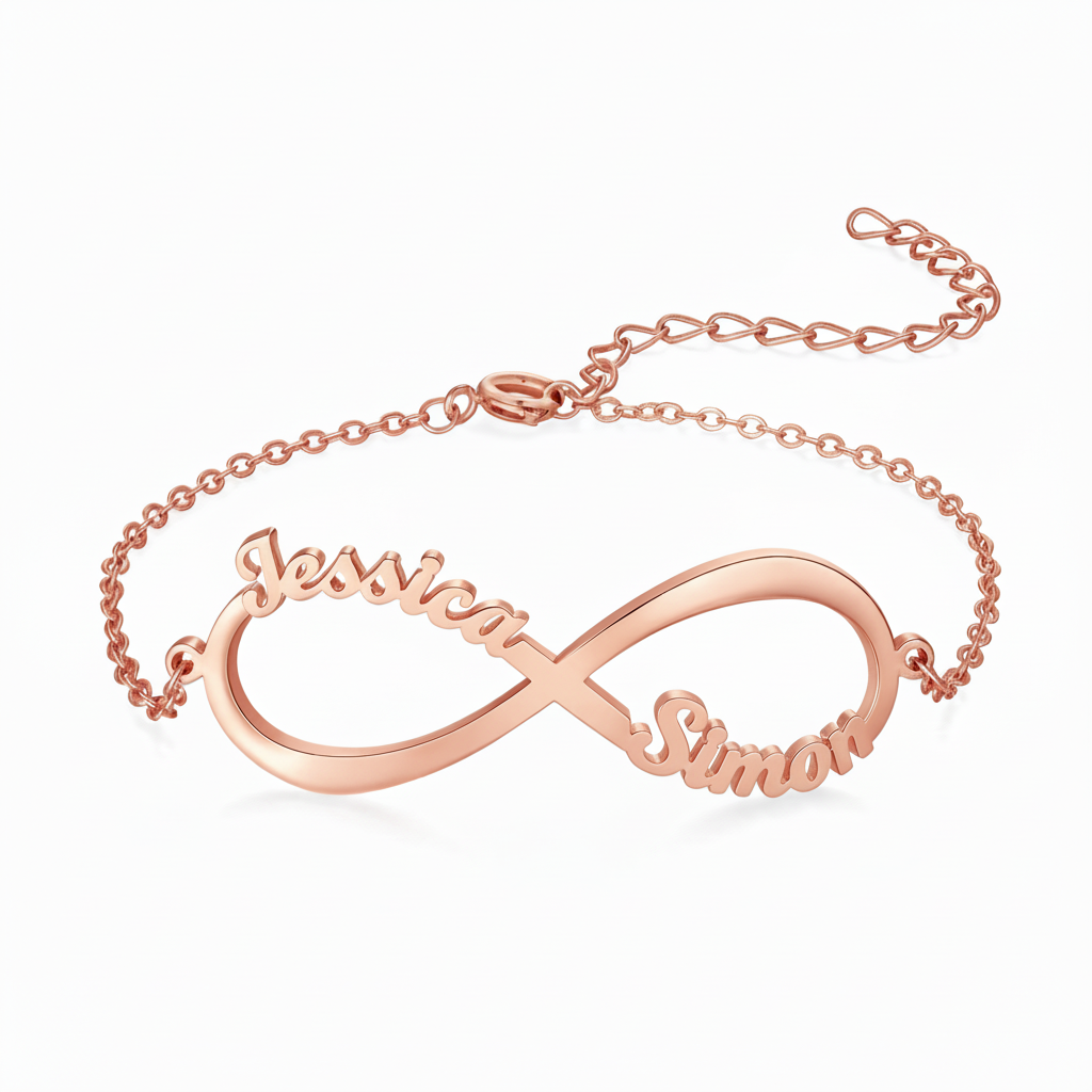Pulseira Nome "Eternal Bond"