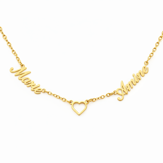 Colar com Nome "Abraço Eterno"