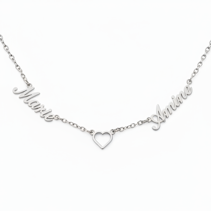 Colar com Nome "Abraço Eterno"