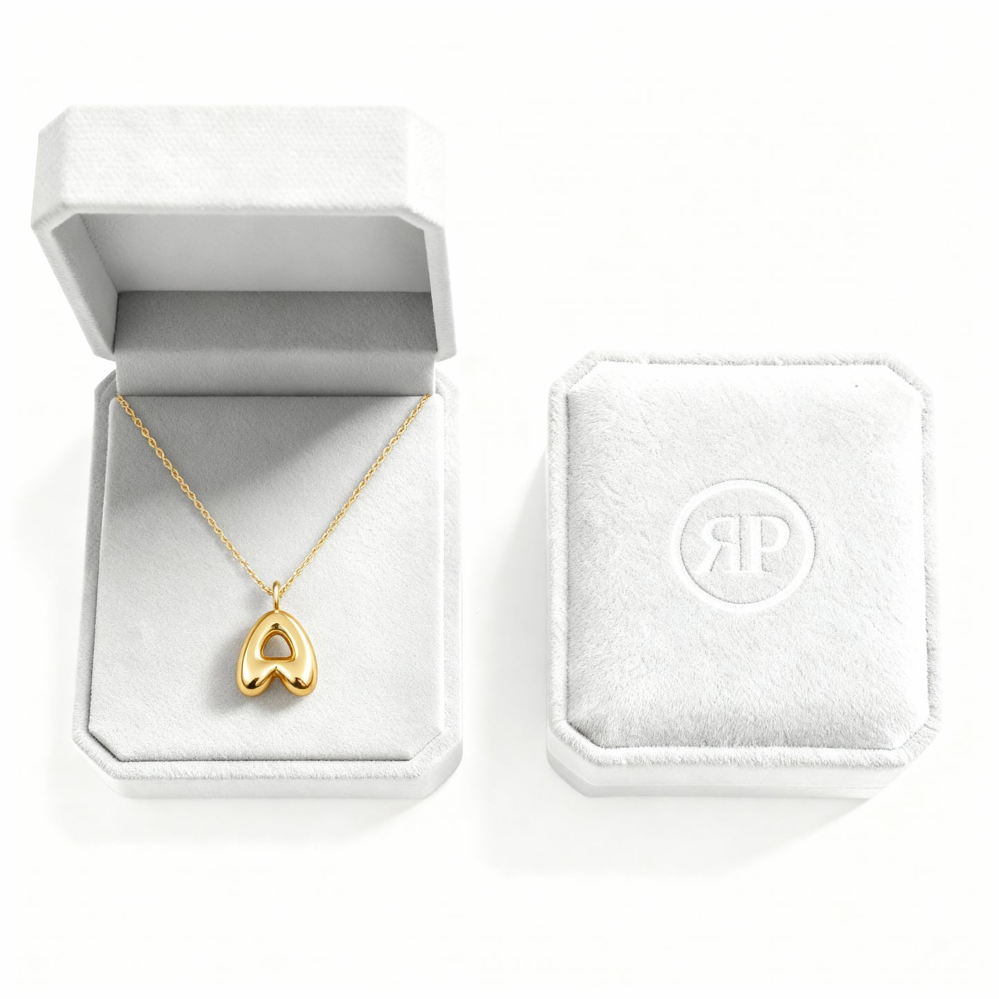 Colar Inicial "Luxe Bubble"