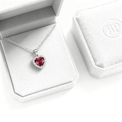 Colar "Red Radiance"