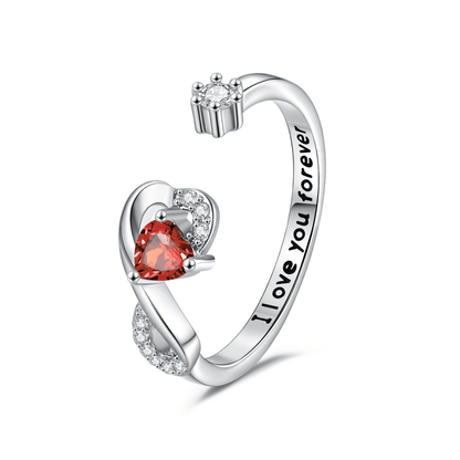 RICCARDI - BAGUE AJUSTABLE "Infinity Diamond" - Riccardi